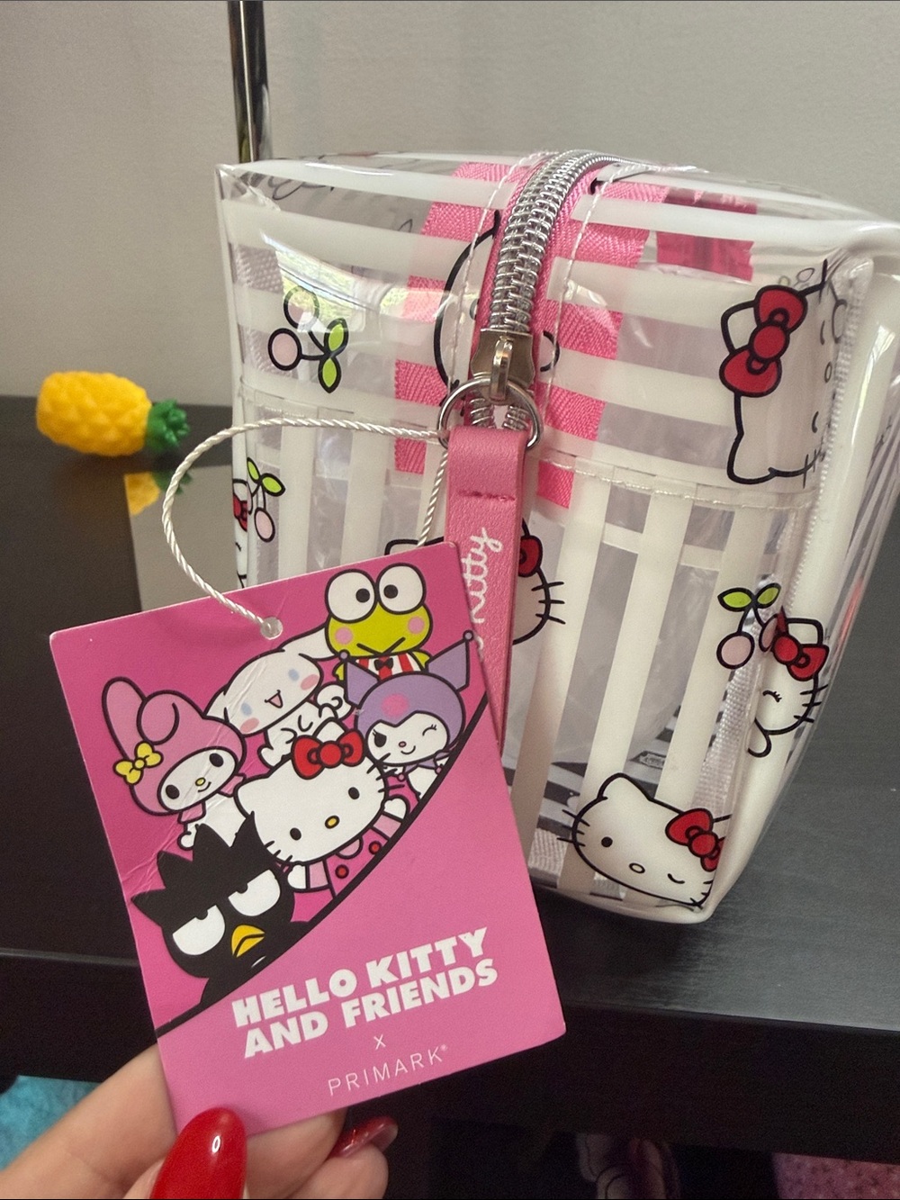 Sanrio Hello Kitty Clear Cosmetic Pouch Bundle - Picture 7 of 9